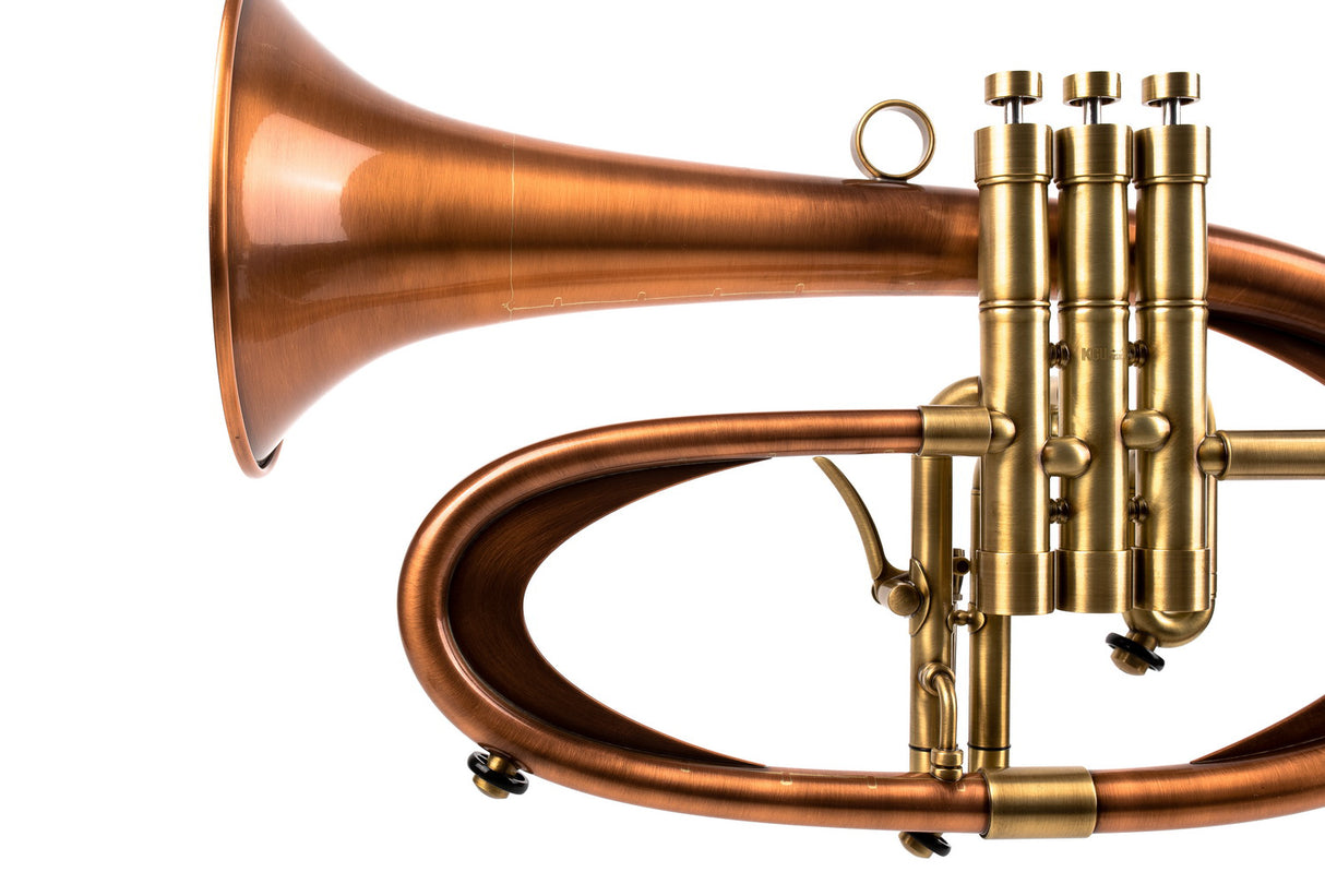 Custom Flugelhorn by Andy Taylor | Assembled by KGUmusic