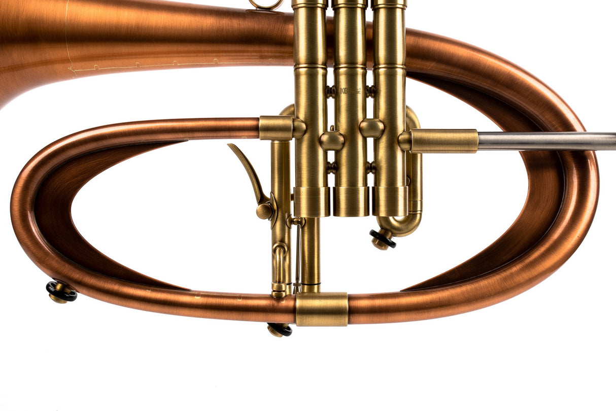 Custom Flugelhorn by Andy Taylor | Assembled by KGUmusic