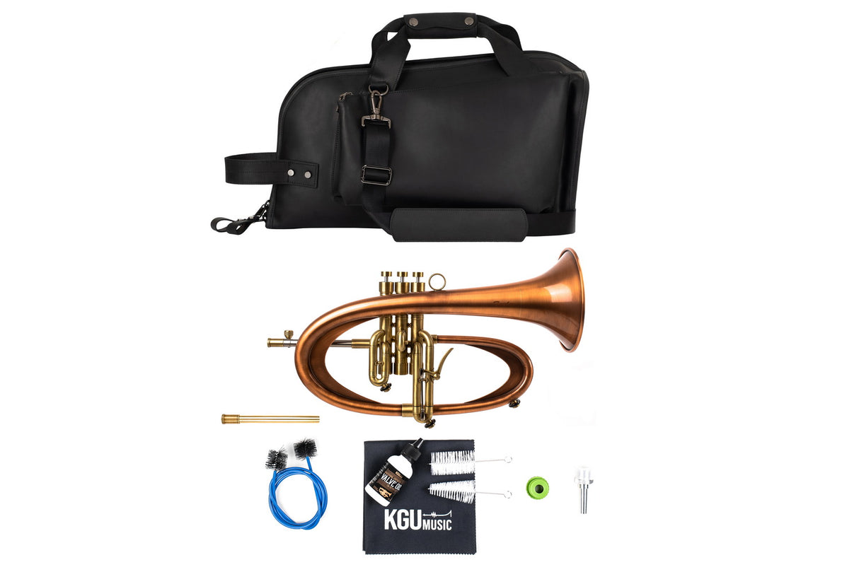 Custom Flugelhorn by Andy Taylor | Assembled by KGUmusic