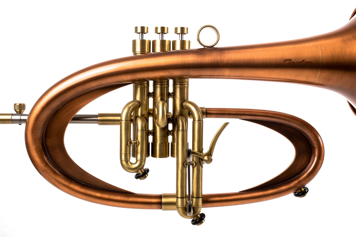 Custom Flugelhorn by Andy Taylor | Assembled by KGUmusic