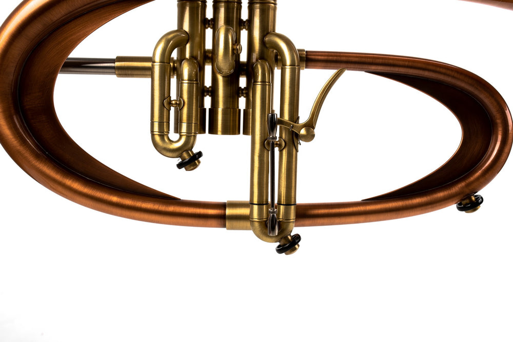 Custom Flugelhorn by Andy Taylor | Assembled by KGUmusic