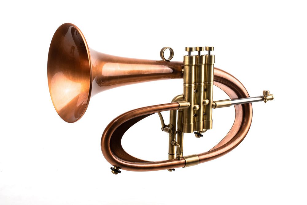Custom Flugelhorn by Andy Taylor | Assembled by KGUmusic