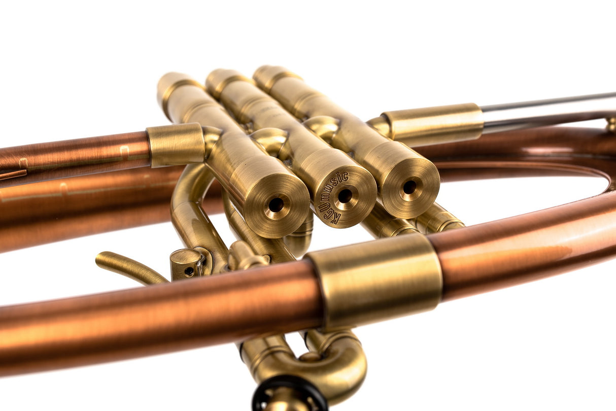 Custom Flugelhorn by Andy Taylor | Assembled by KGUmusic