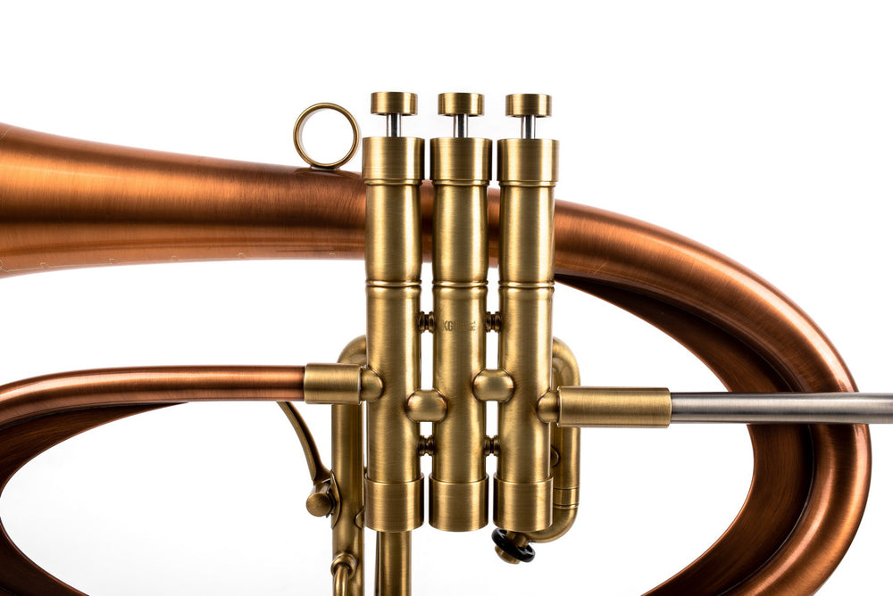 Custom Flugelhorn by Andy Taylor | Assembled by KGUmusic