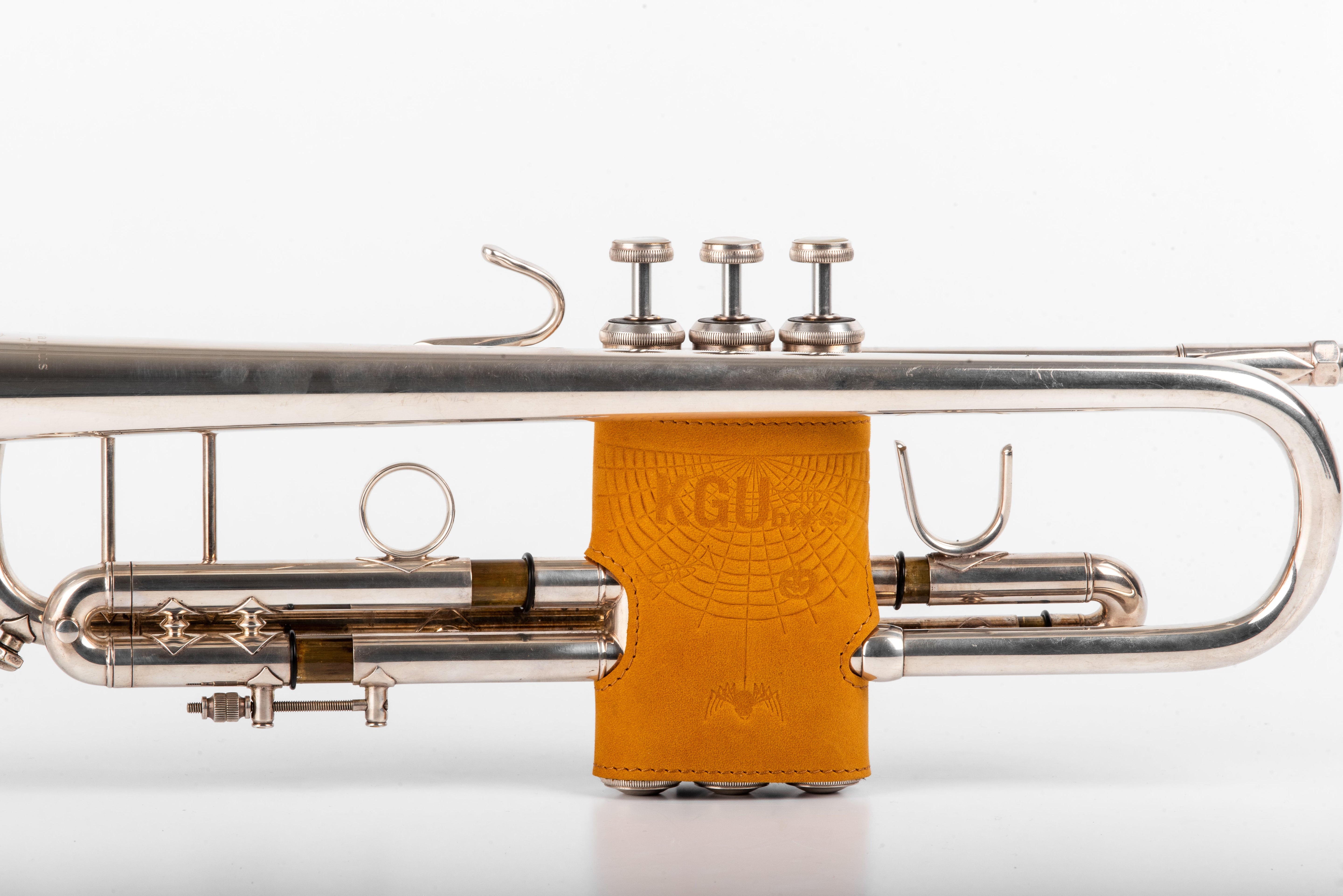 Halloween Trumpet VALVE GUARD | Genuine Leather
