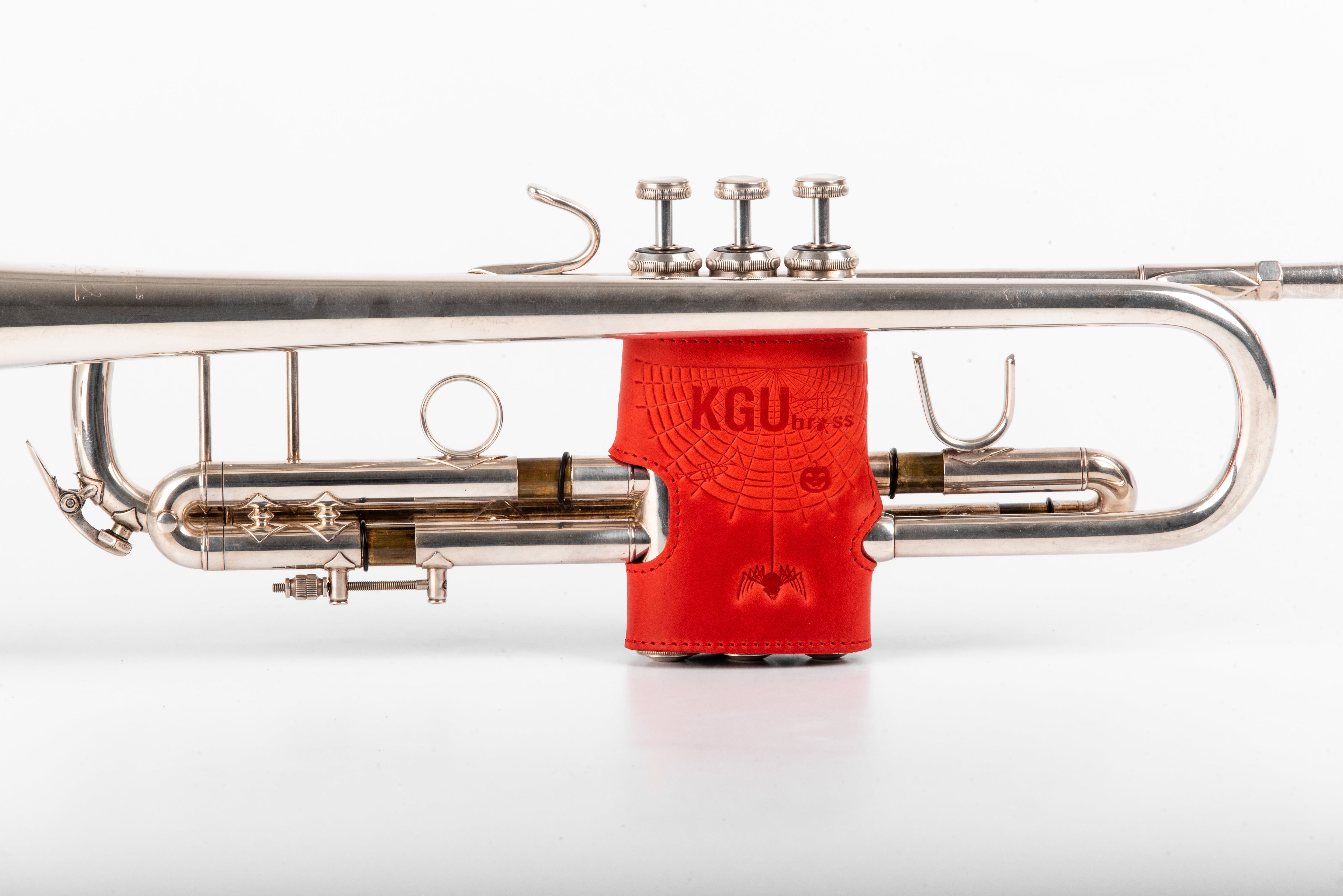 Halloween Trumpet VALVE GUARD | Genuine Leather
