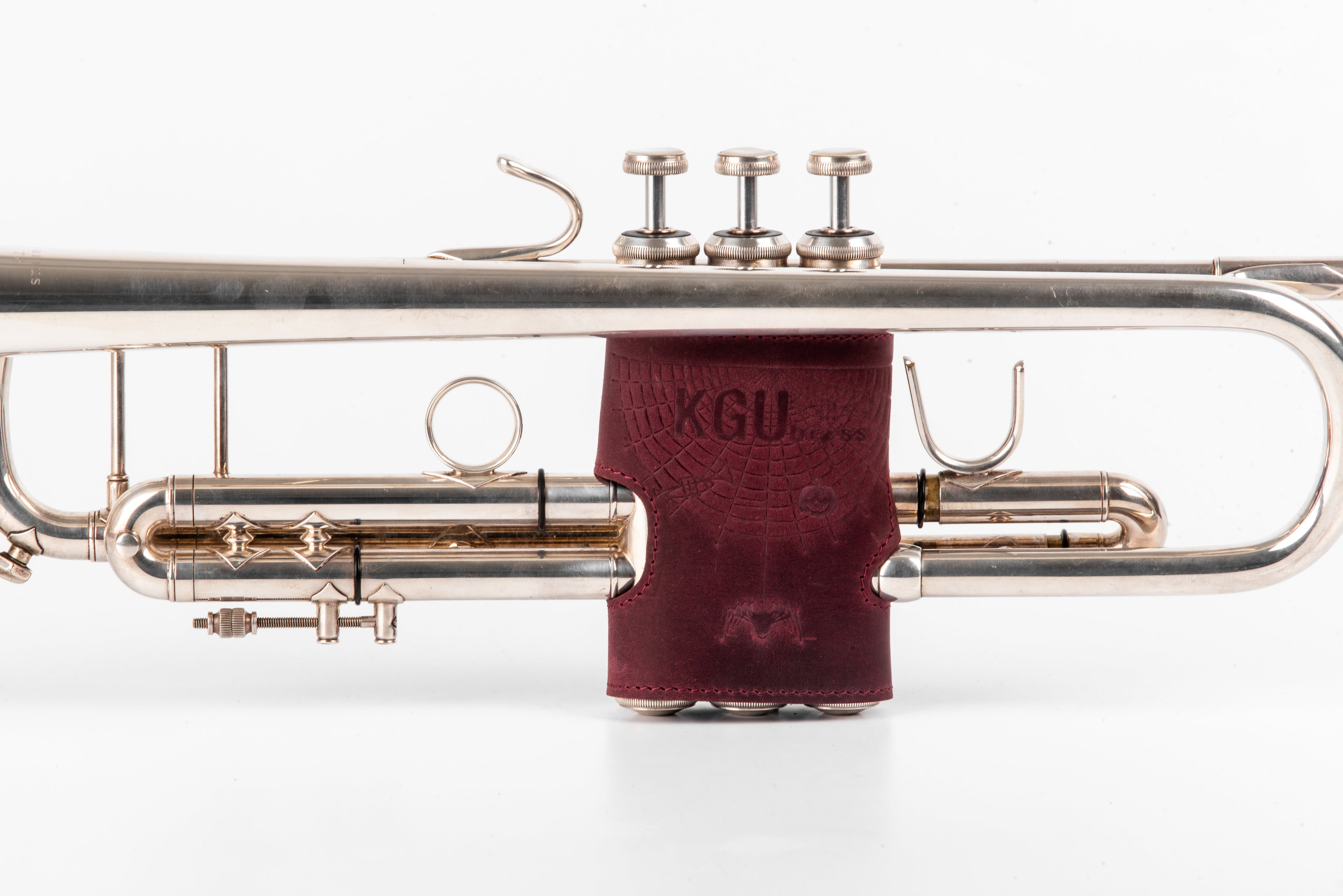 Halloween Trumpet VALVE GUARD | Genuine Leather