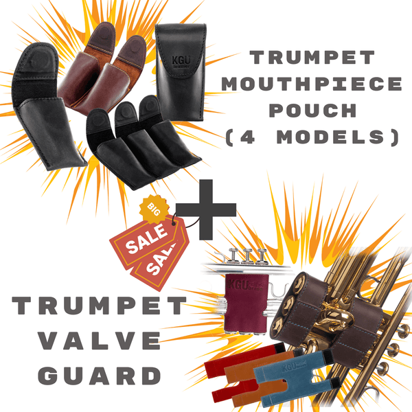 TRUMPET MOUTHPIECE POUCH (4 MODELS) + TRUMPET VALVE GUARD