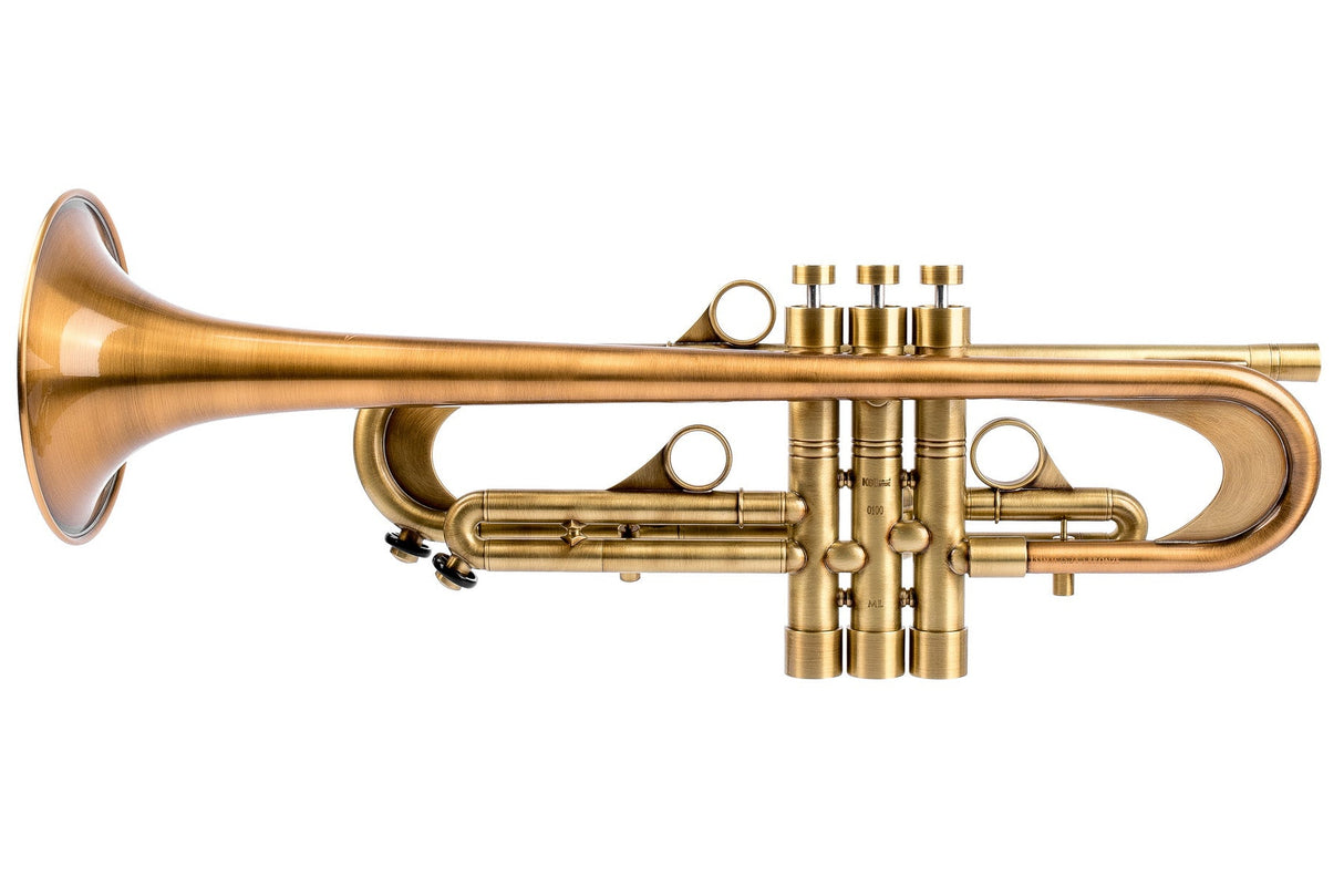 KGUmusic Ardor M2 Trumpet - Bright Finish | 133 mm Bronze Bell
