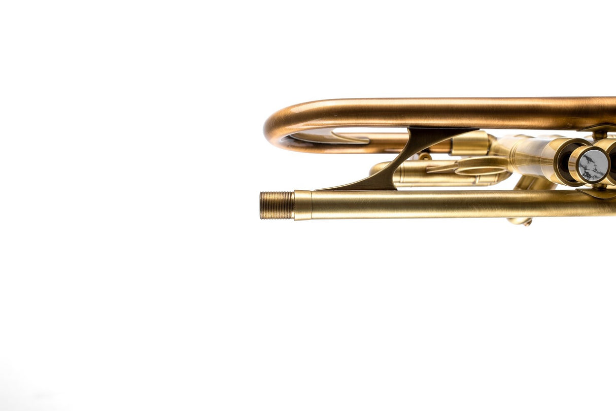KGUmusic Ardor M2 Trumpet - Bright Finish | 133 mm Bronze Bell