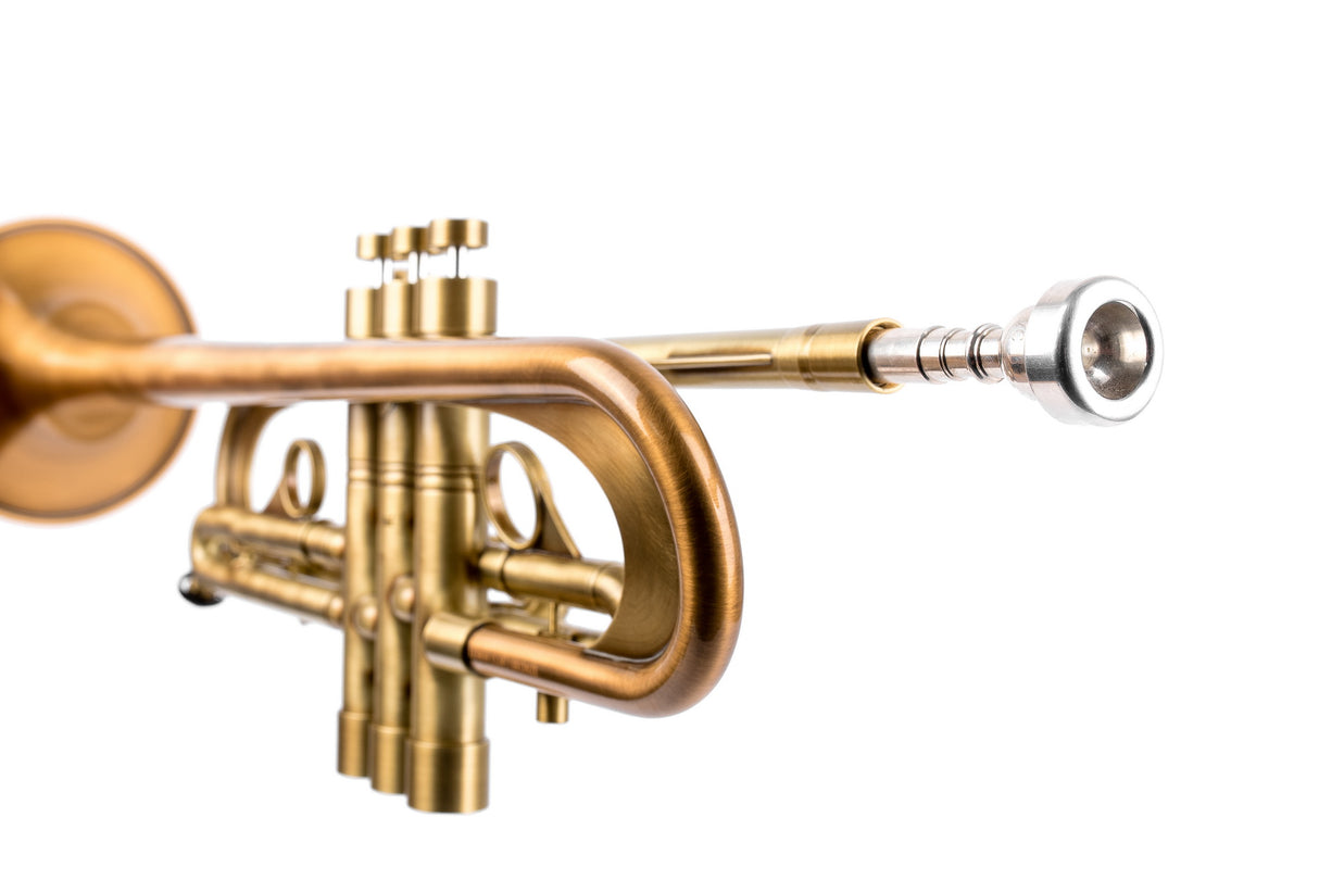 KGUmusic Ardor M2 Trumpet - Bright Finish | 133 mm Bronze Bell
