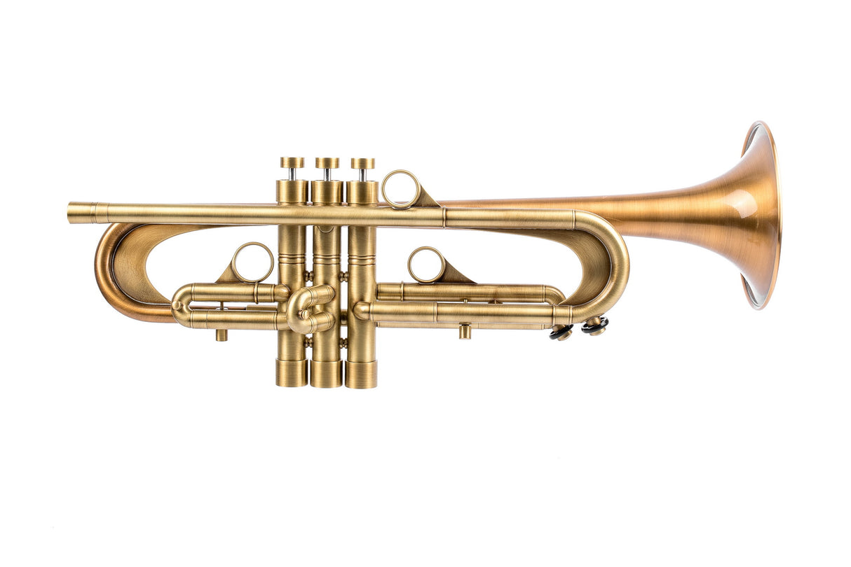 KGUmusic Ardor M2 Trumpet - Bright Finish | 133 mm Bronze Bell