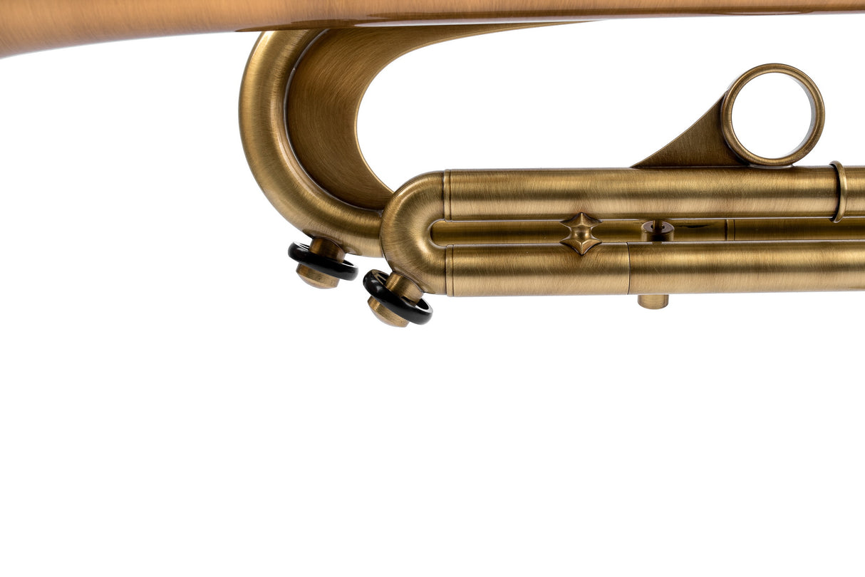 KGUmusic Ardor M2 Trumpet - Bright Finish | 133 mm Bronze Bell