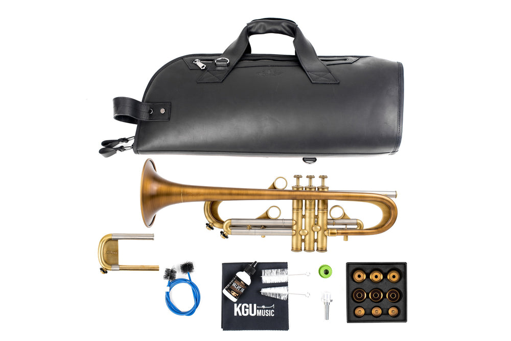 KGUmusic Ardor Model Trumpet – Dark Finish