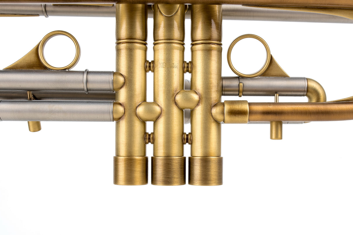 KGUmusic Ardor Model Trumpet – Dark Finish