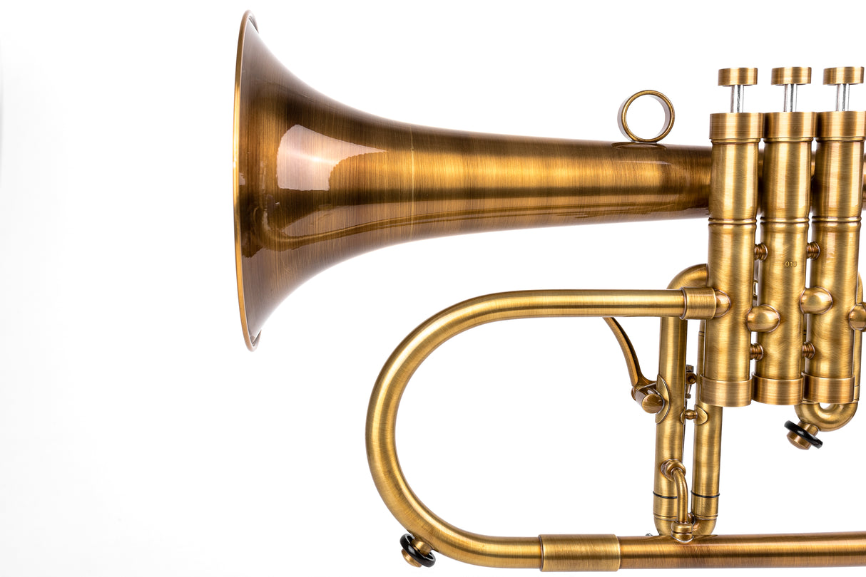 KGUmusic Custom Flugelhorn (Vintage Antique Lacquer)
