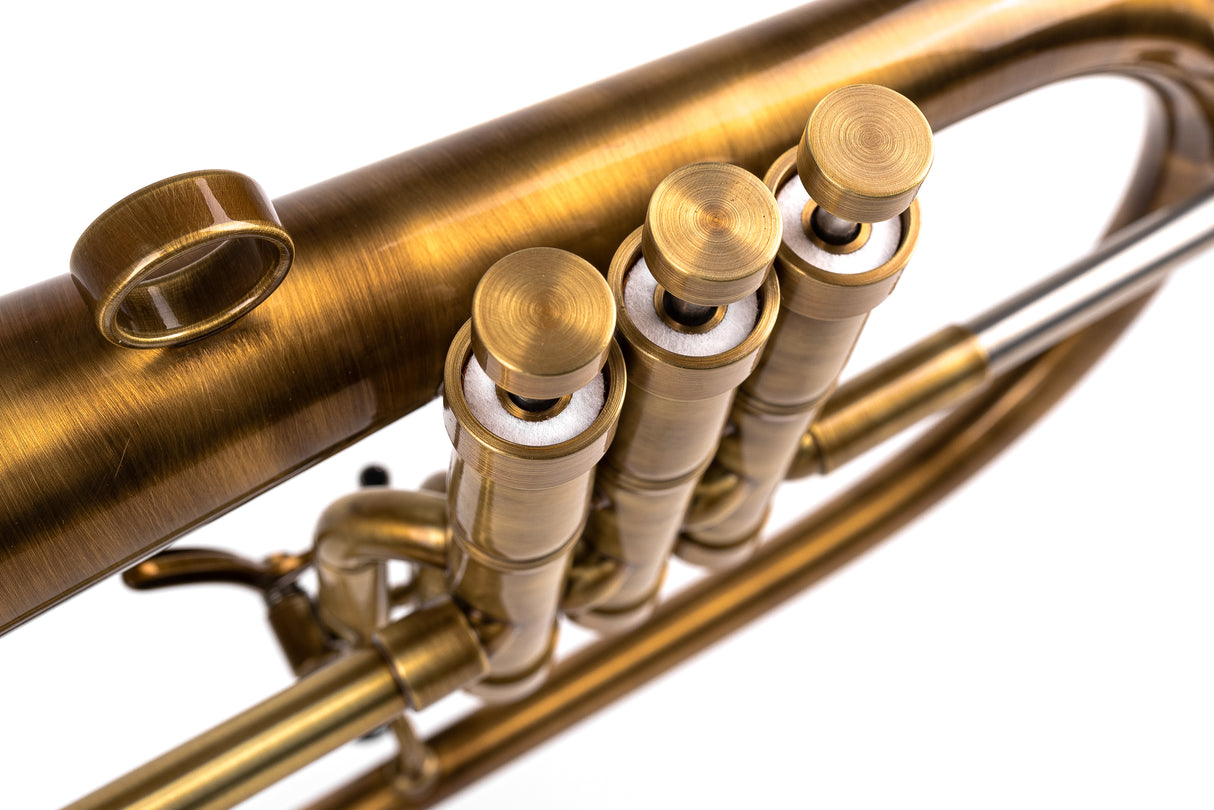 KGUmusic Custom Flugelhorn (Vintage Antique Lacquer)