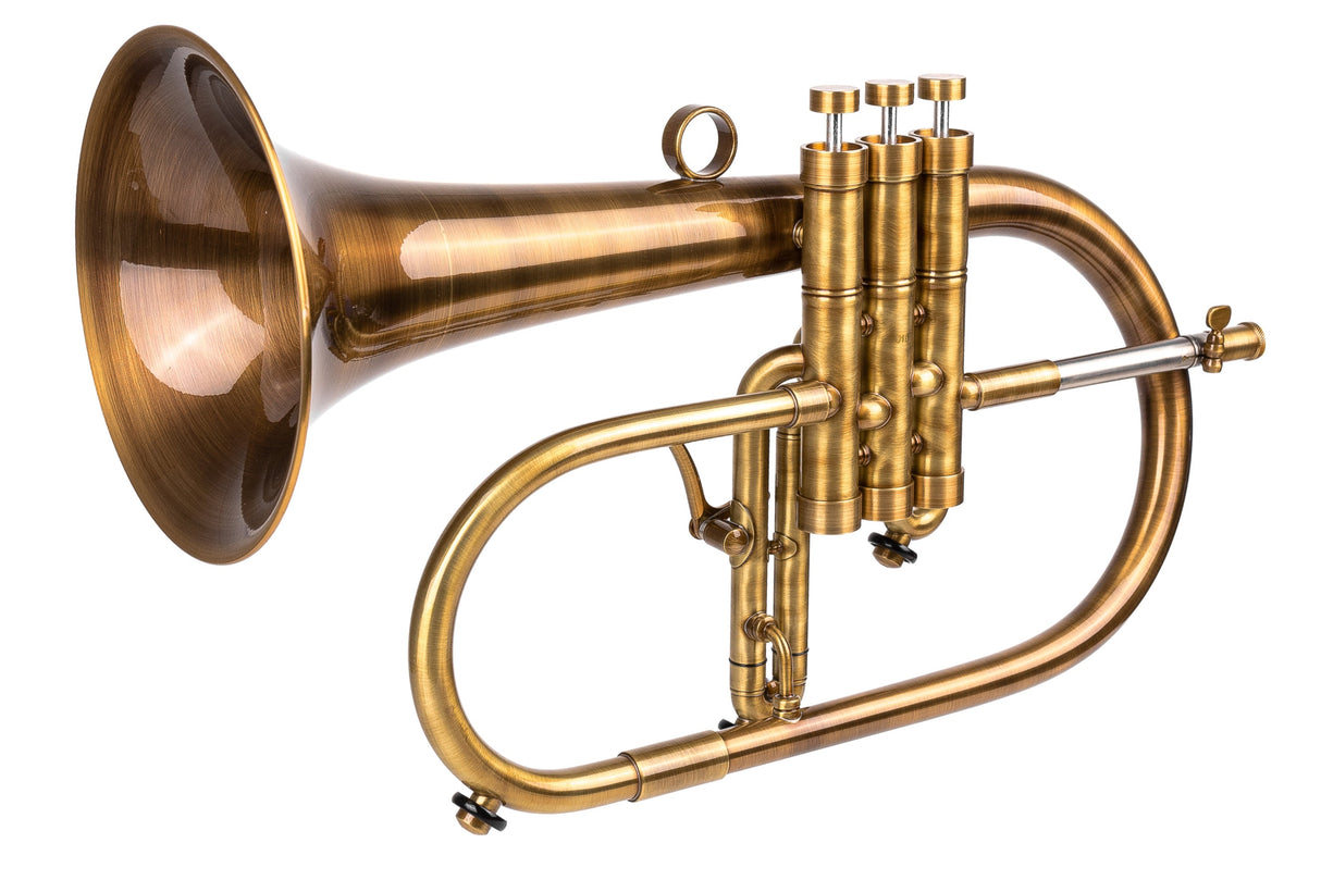 KGUmusic Custom Flugelhorn (Vintage Antique Lacquer)