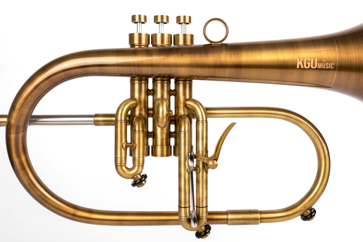 KGUmusic Custom Flugelhorn (Vintage Antique Lacquer)