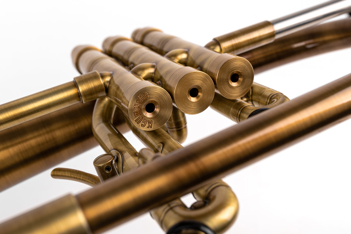 KGUmusic Custom Flugelhorn (Vintage Antique Lacquer)