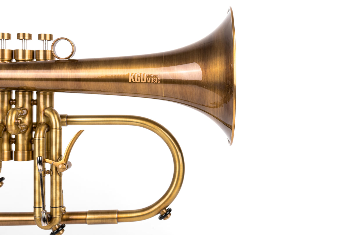 KGUmusic Custom Flugelhorn (Vintage Antique Lacquer)