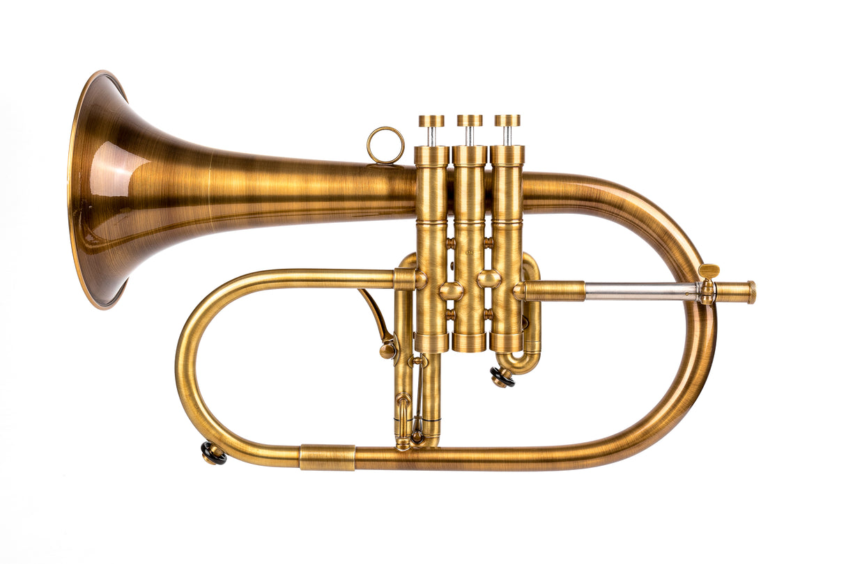 KGUmusic Custom Flugelhorn (Vintage Antique Lacquer)