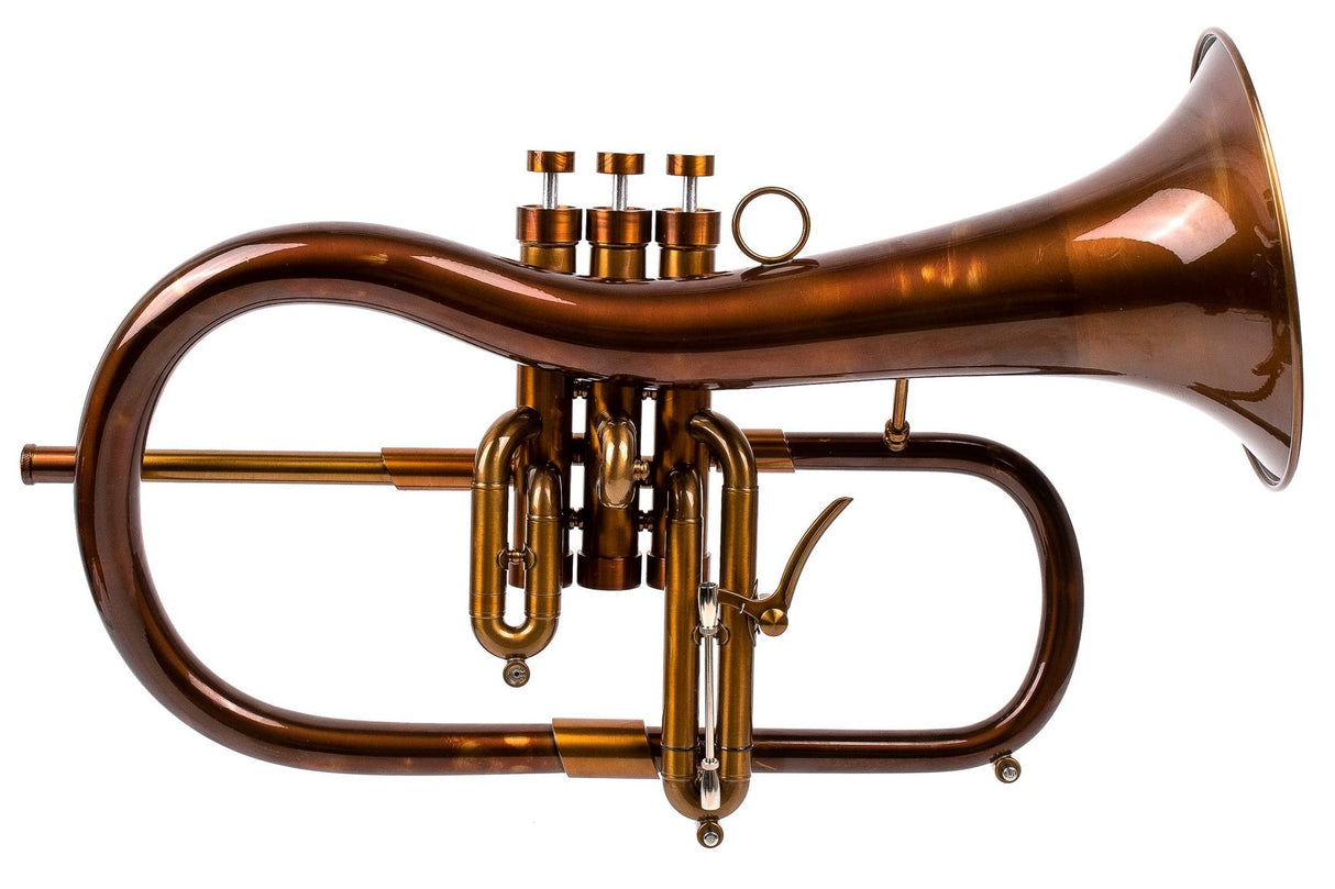 KGUmusic F1 Euro Bell Flugelhorn | 155 mm Bronze Bell