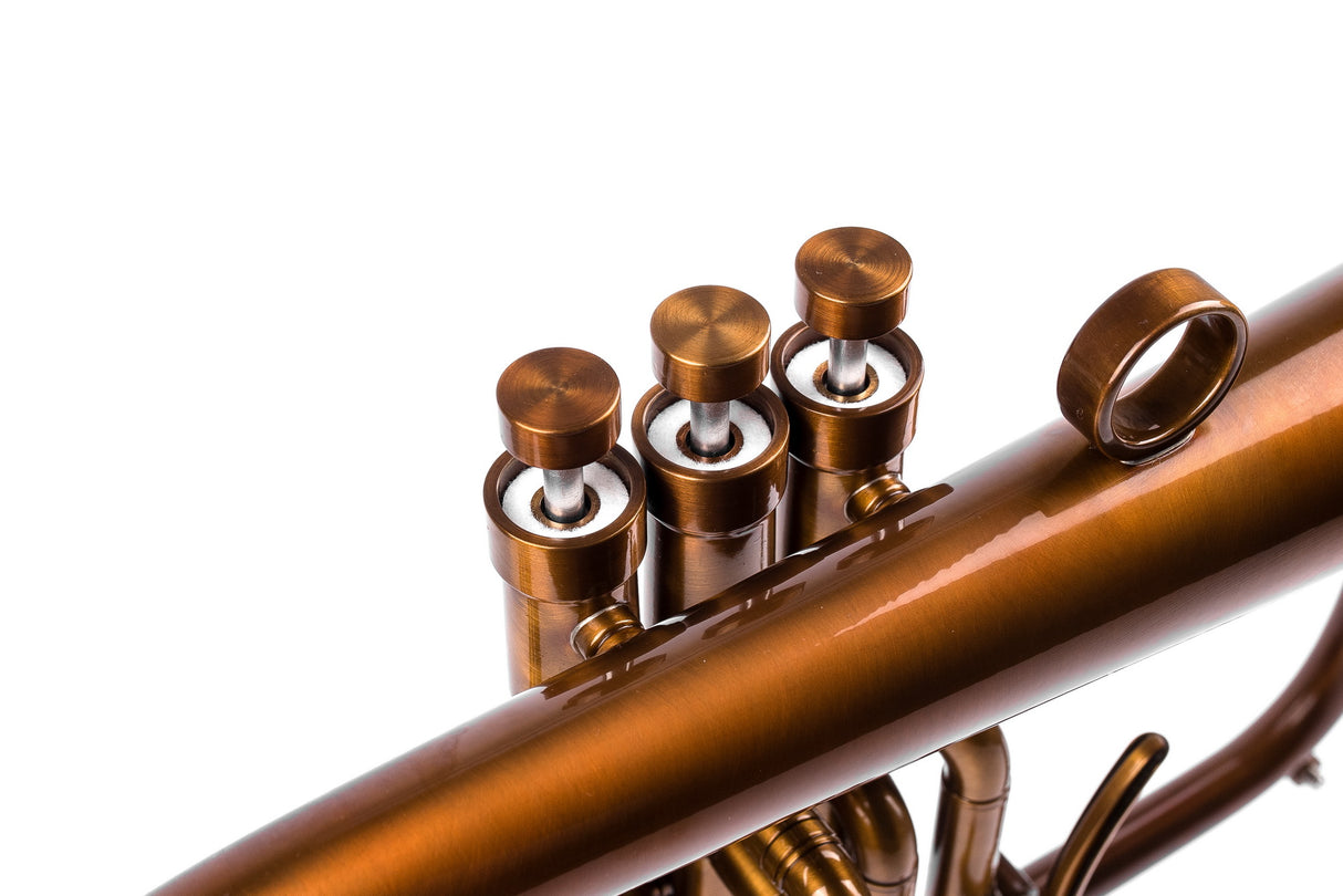 KGUmusic F1 Flugelhorn | 155 mm Bronze Bell, Dark Patina