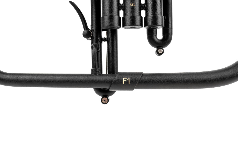 KGUmusic F1 Flugelhorn with Bronze Bell | Black Lacquer