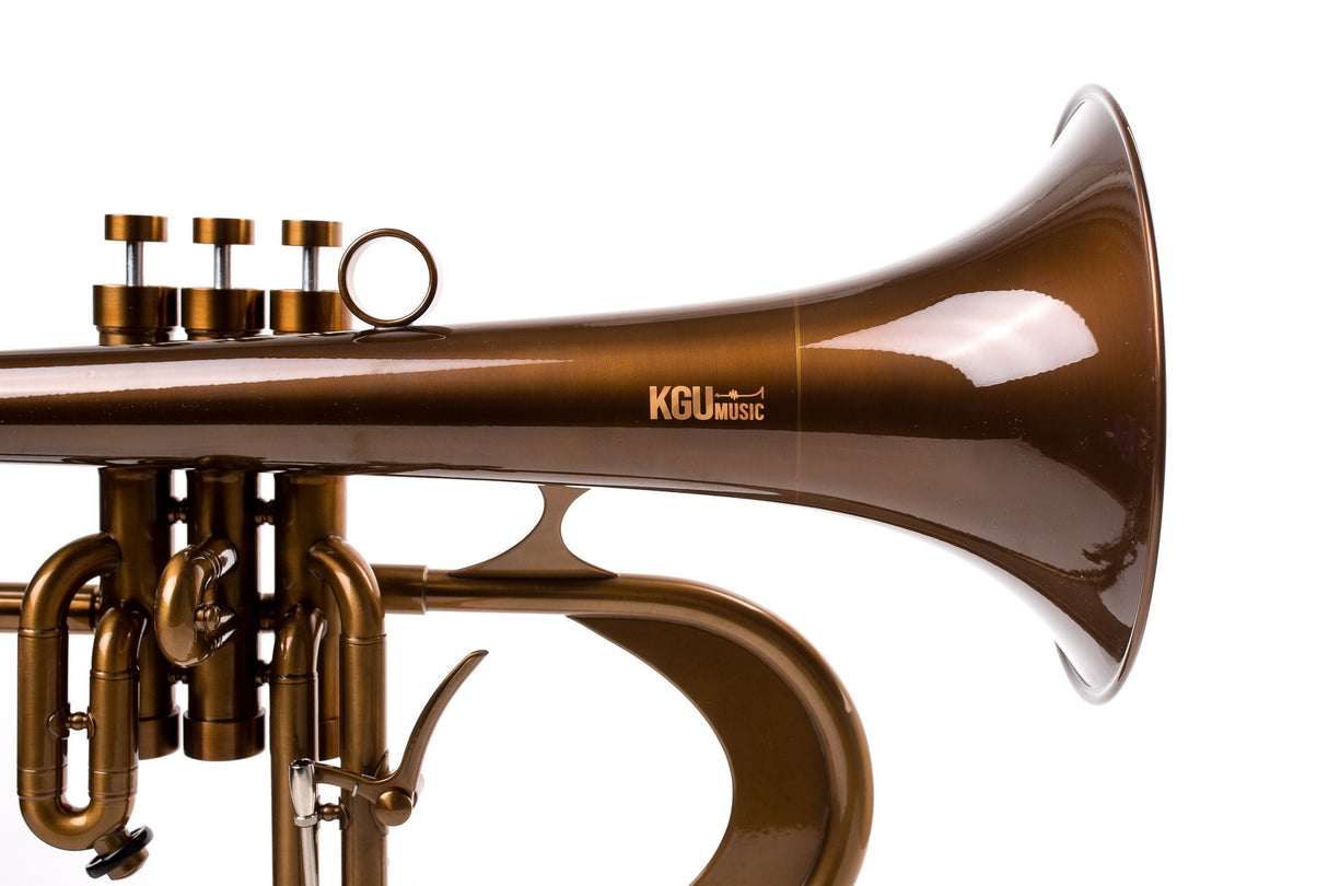 KGUmusic Handcrafted Flugelhorn | Dark Vintage Patina