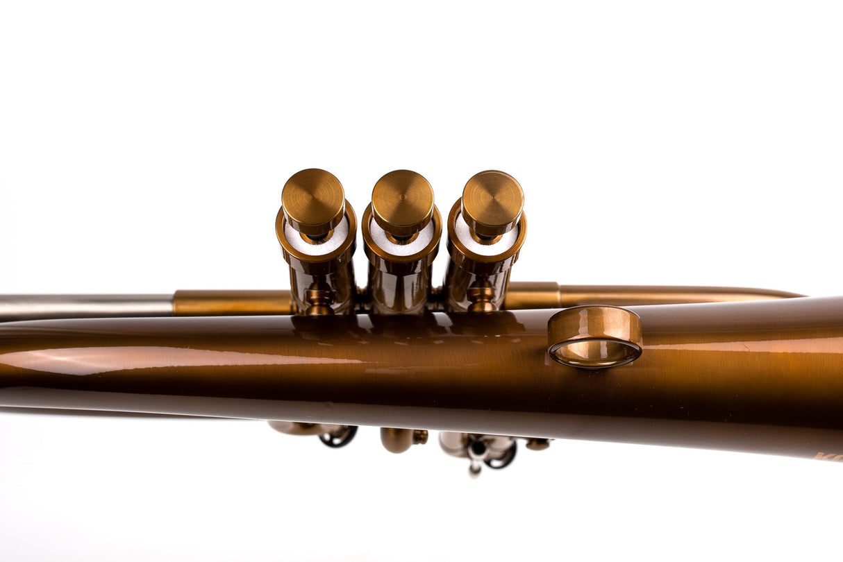 KGUmusic Handcrafted Flugelhorn | Dark Vintage Patina