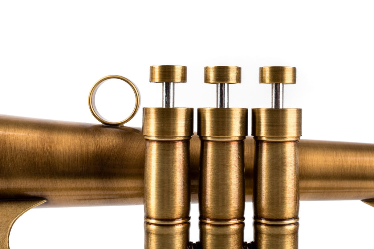 KGUmusic Handcrafted Flugelhorn | Red Brass 165 mm Bell, Dark Satin