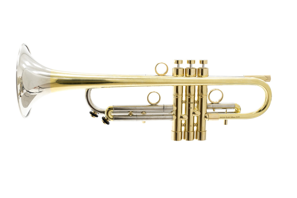 KGUmusic Obsidian+ Trumpet Bb | Raw Brass | 140mm