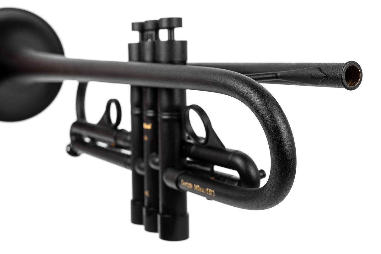 KGUmusic RS Trumpet with 140 mm Taylor Bell | Black Lacquer