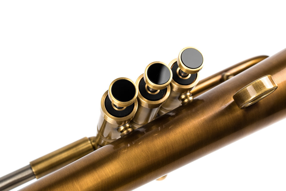 Obsidian Red Brass Bell Flugelhorn by KGUmusic