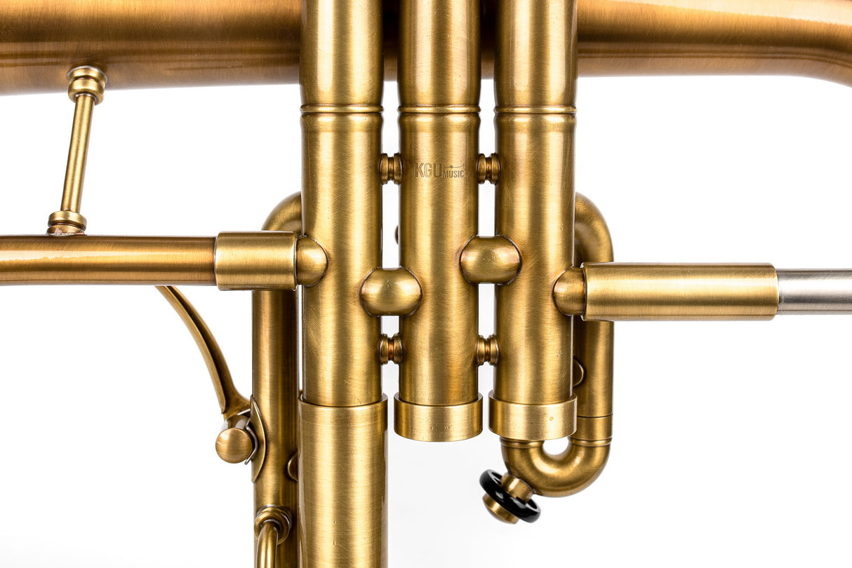 Obsidian Red Brass Bell Flugelhorn by KGUmusic