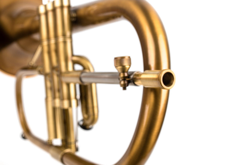 Obsidian Red Brass Bell Flugelhorn by KGUmusic