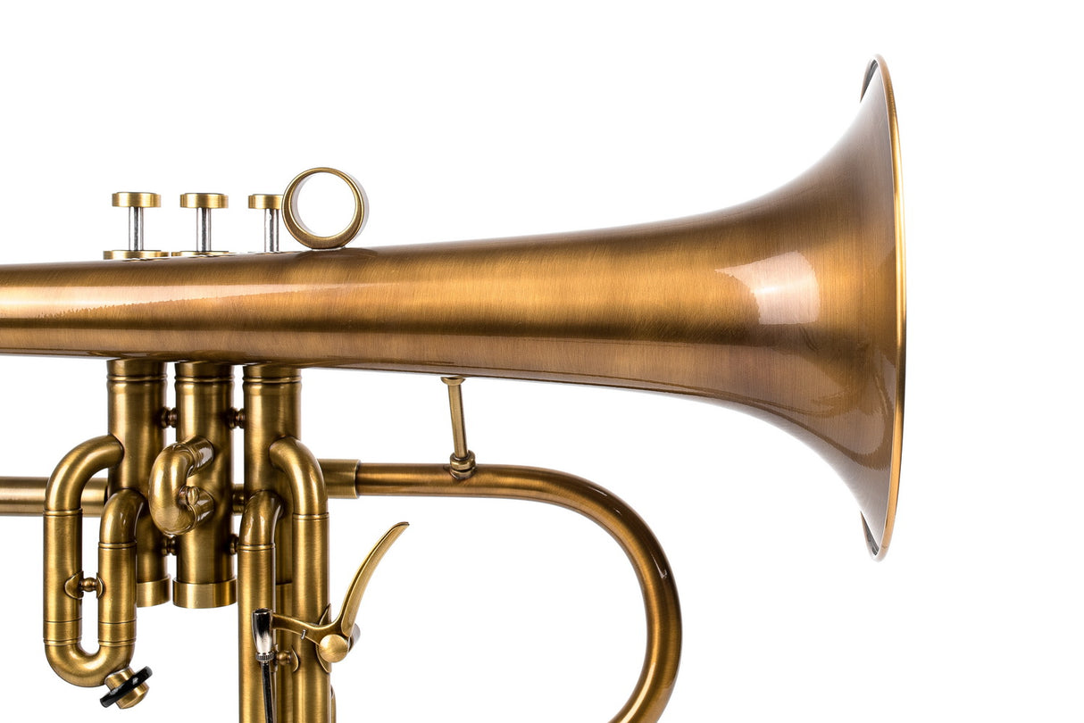 Obsidian Red Brass Bell Flugelhorn by KGUmusic