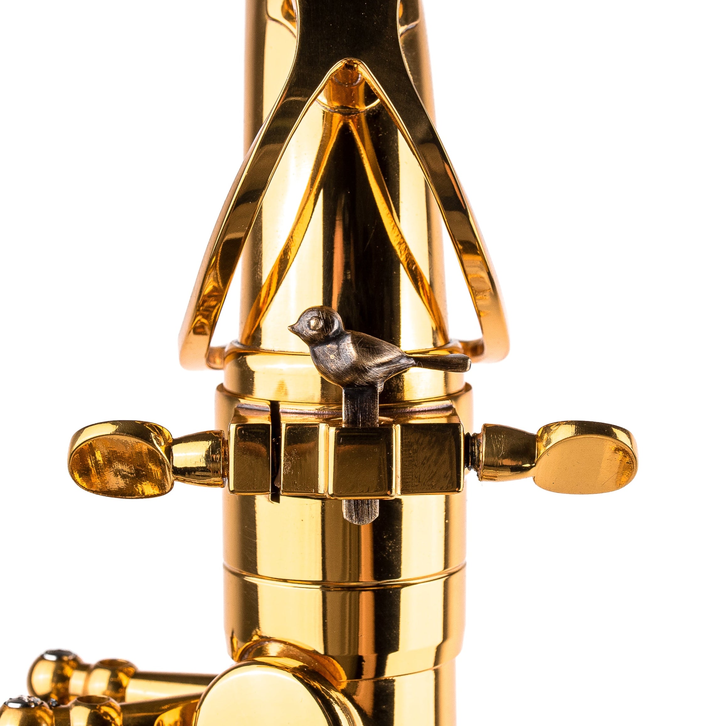 Saxophone ArtTone Bronze Booster - Bird Design