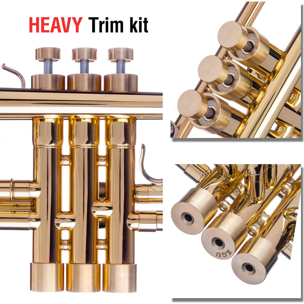 TRUMPET HEAVY TRIM KIT. KGUMUSIC (Aqua Nozzle GIFT)