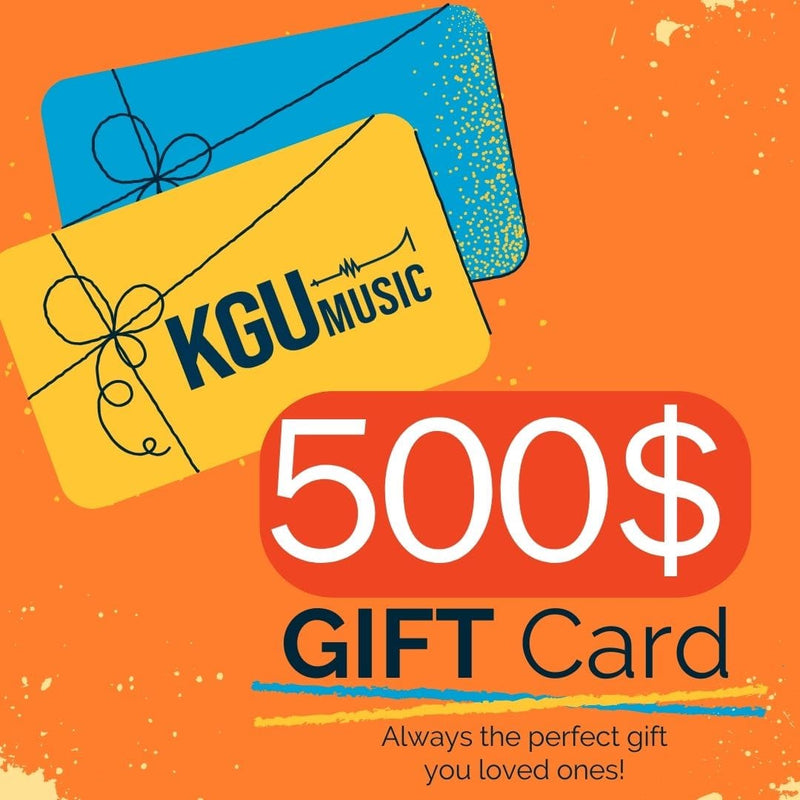 KGUmusic GIFT card 500$
