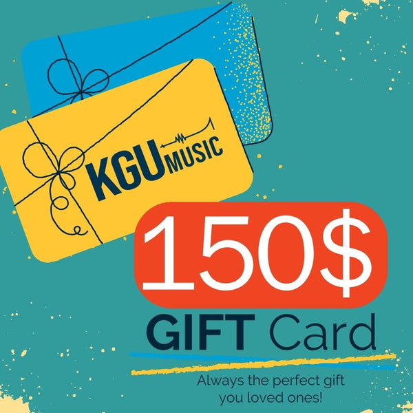 KGUmusic GIFT card 150$