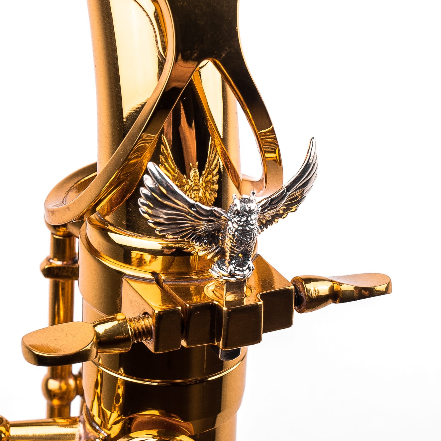 Saxophone ArtTone Booster - Owl Design