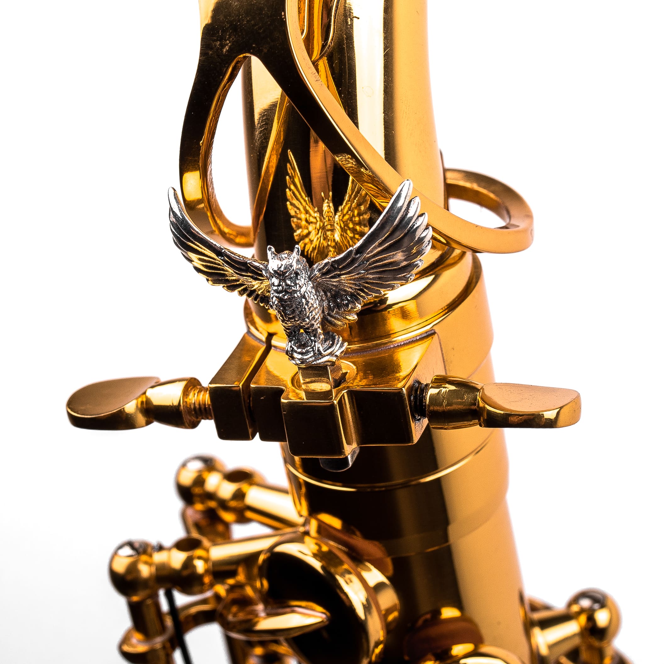 Saxophone ArtTone Booster - Owl Design