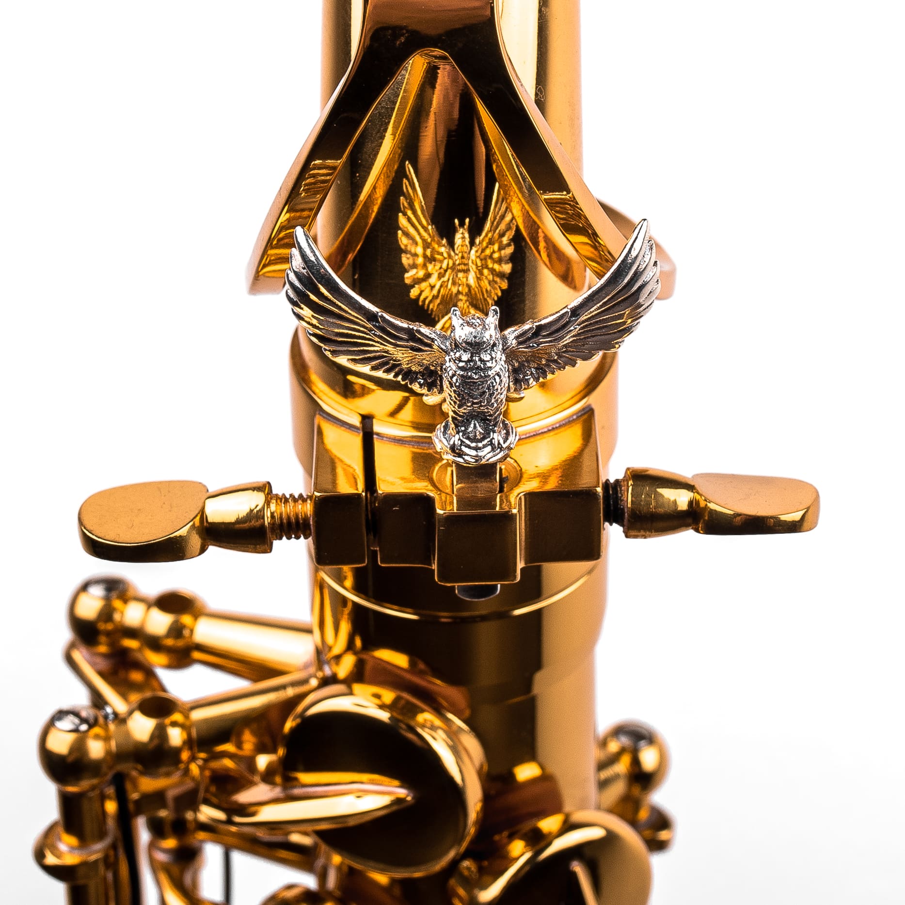 Saxophone ArtTone Booster - Owl Design