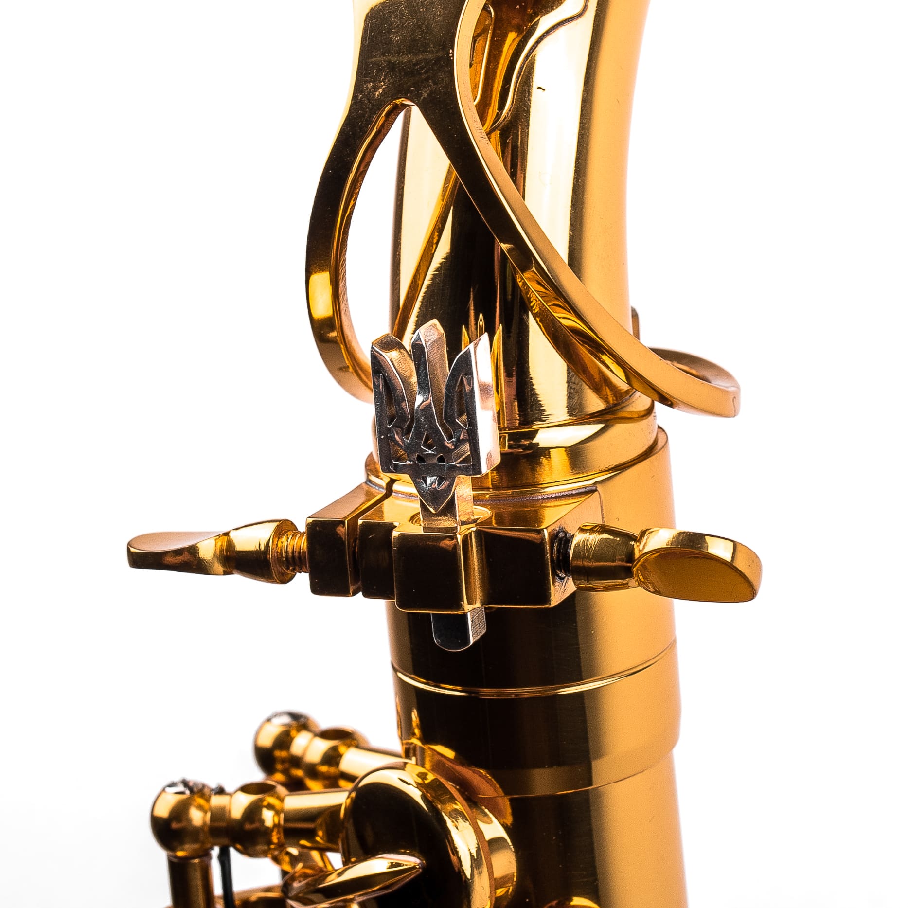 Saxophone ArtTone Booster - Trident Design