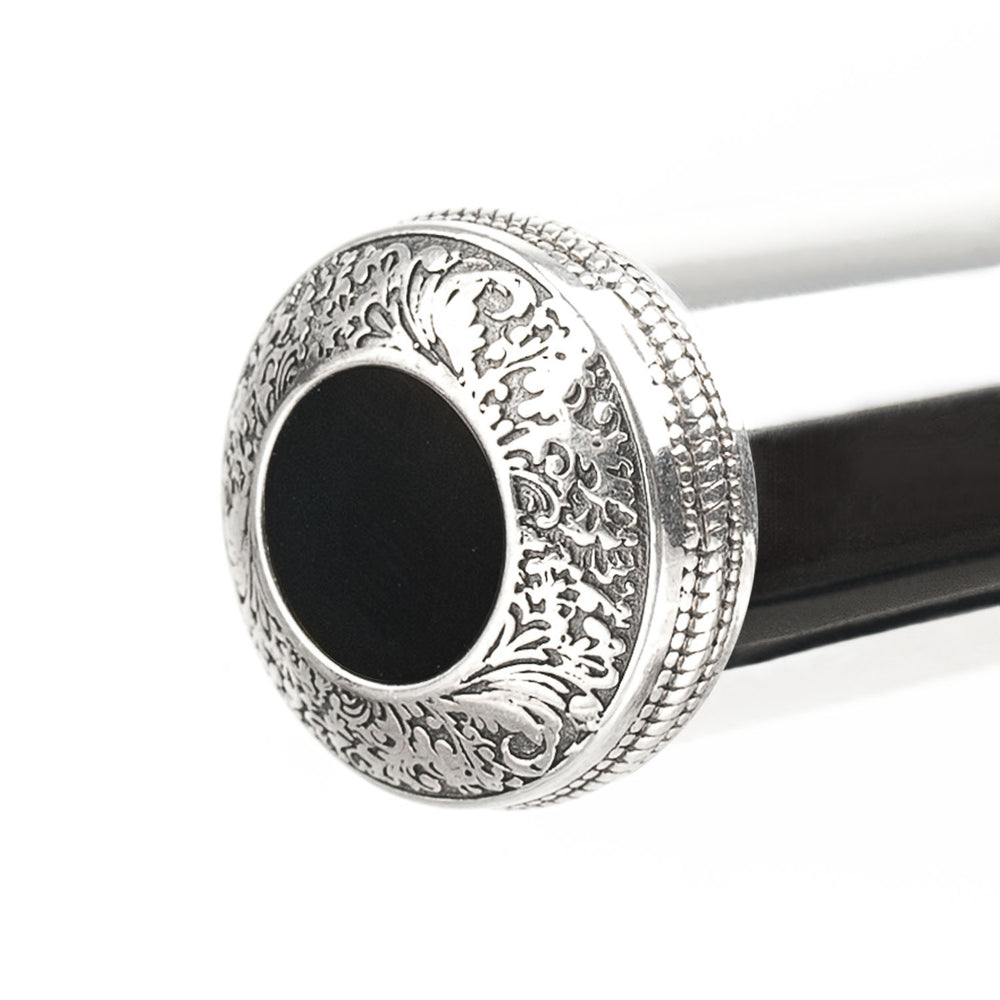 Dark silver Flute Crown for Yamaha, Pearl, Jupiter | KGUmusic