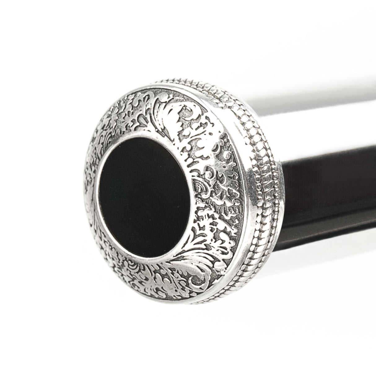 Dark silver Flute Crown for Yamaha, Pearl, Jupiter | KGUmusic