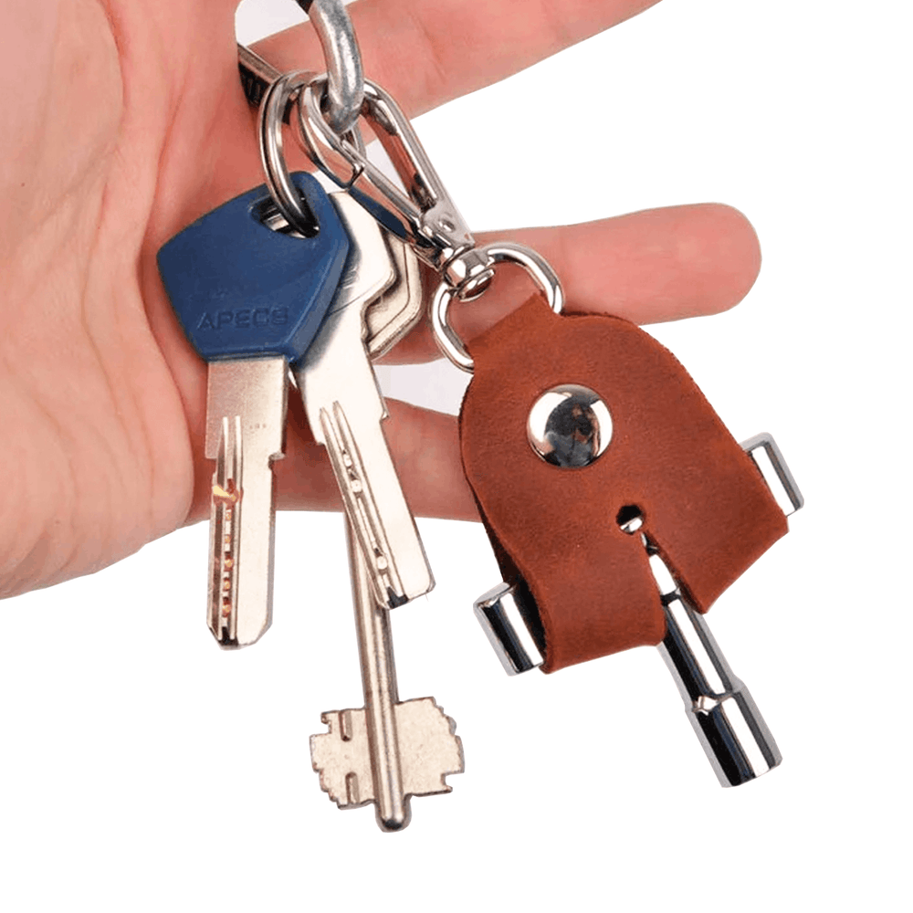 Drum key holder | Genuine leather