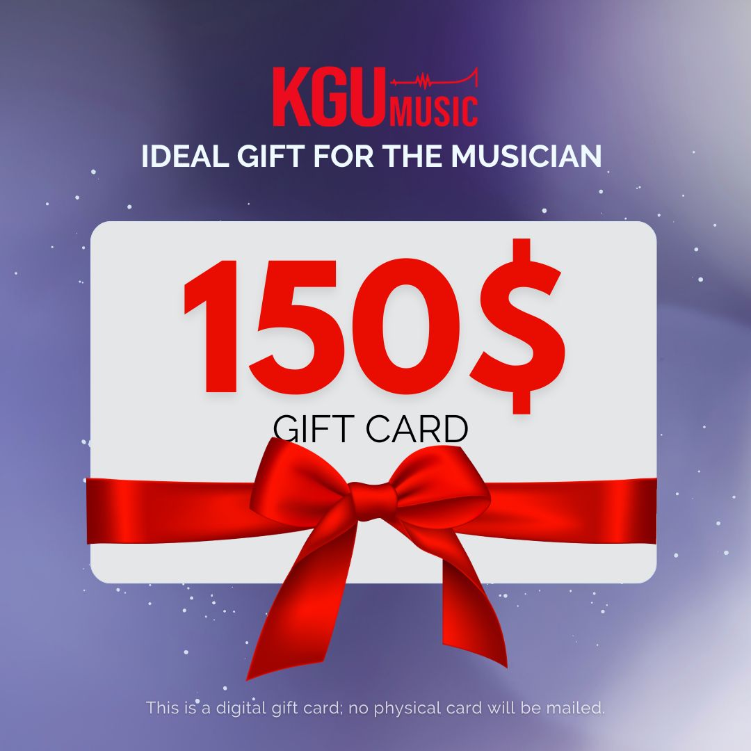 KGUmusic GIFT card 150$